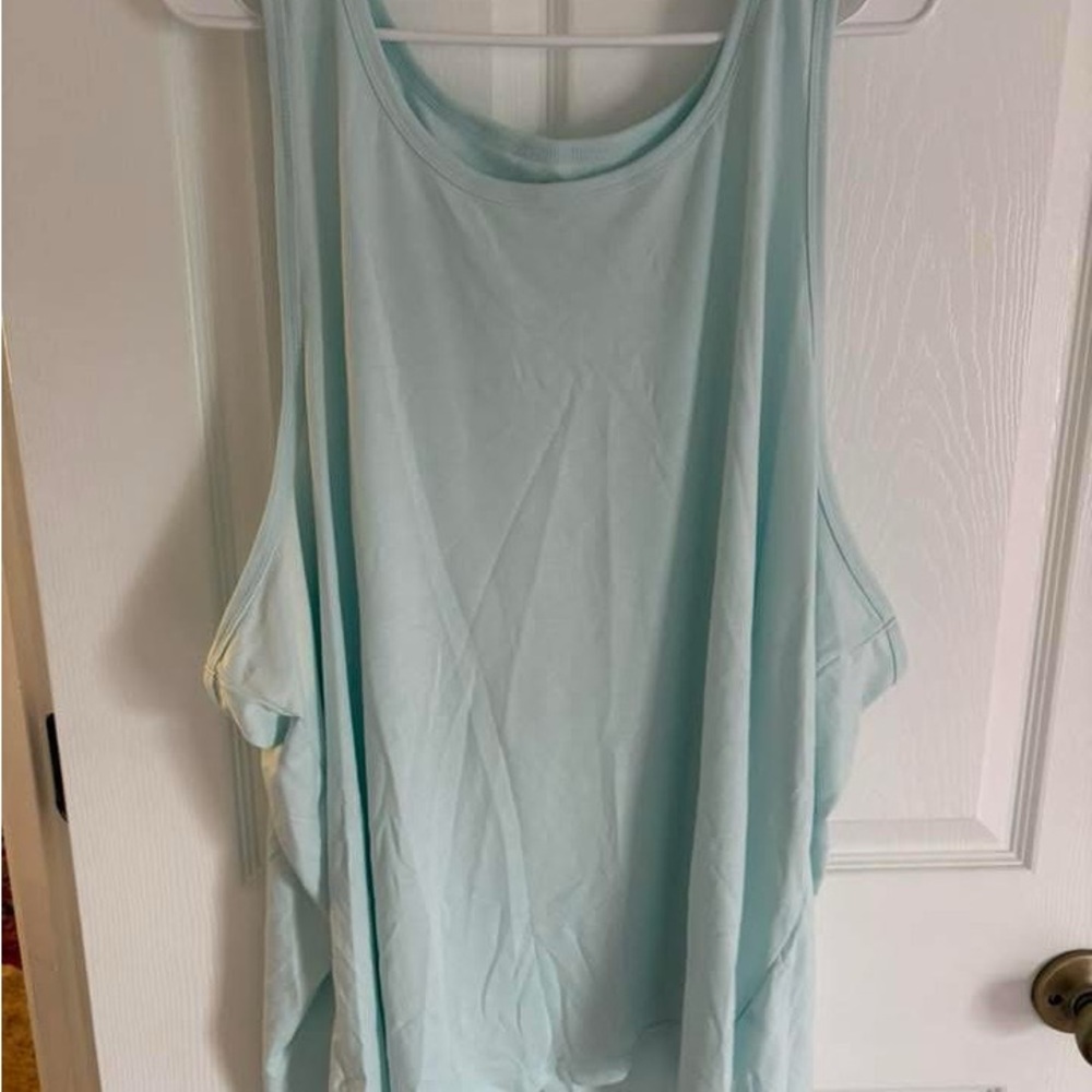 Light Blue Sleeveless men’s Top
